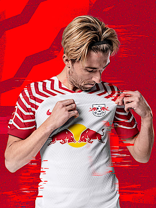 Red Bull Salzburg International Home Tenue 20/21, Men - Official Clothing,  real red, S : : Fashion