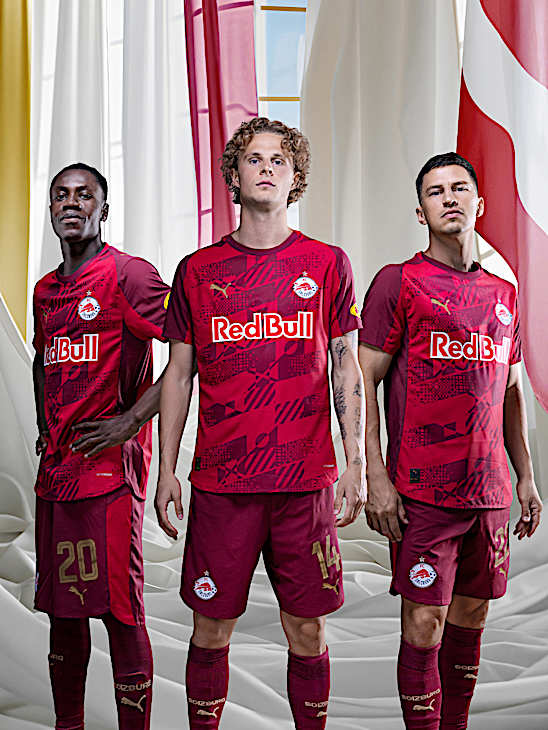 FC Red Bull Salzburg 2024/25 トレーニングトップ 2024-25 Red Bull Salzburg Puma 1/4 Zip Training Top