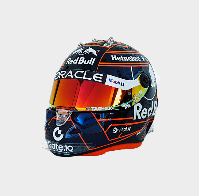 マックス・フェルスタッペン：2025シーズン用ヘルメット発表！