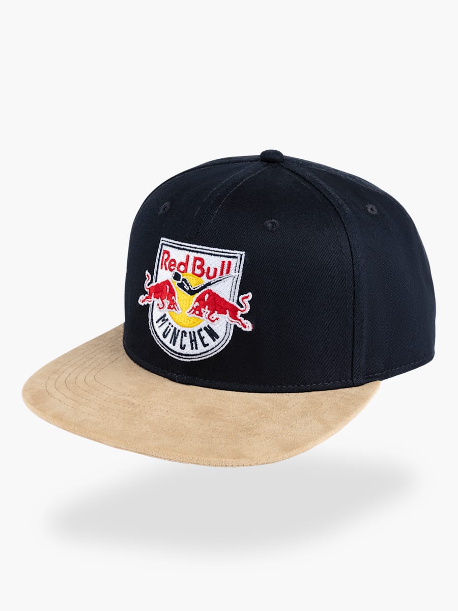 RBM Suede Flat Cap (ECM23024): EHC Red Bull München