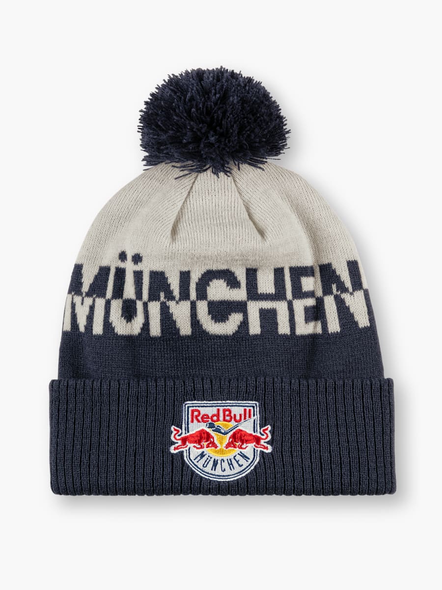 RBM Legacy Bobble Hat (ECM23025): EHC Red Bull München