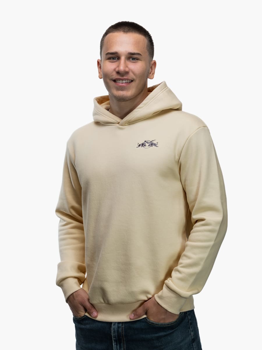 Lifestyle Hoodie Beige (ECM24009): EHC Red Bull München