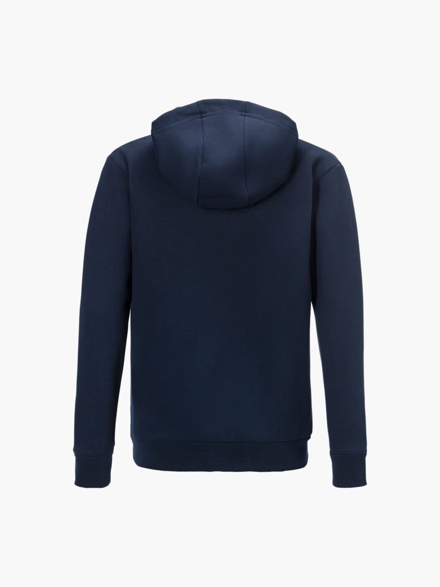 Sweat à capuche zippé Crest pour enfant (ECM24024): EHC Red Bull München