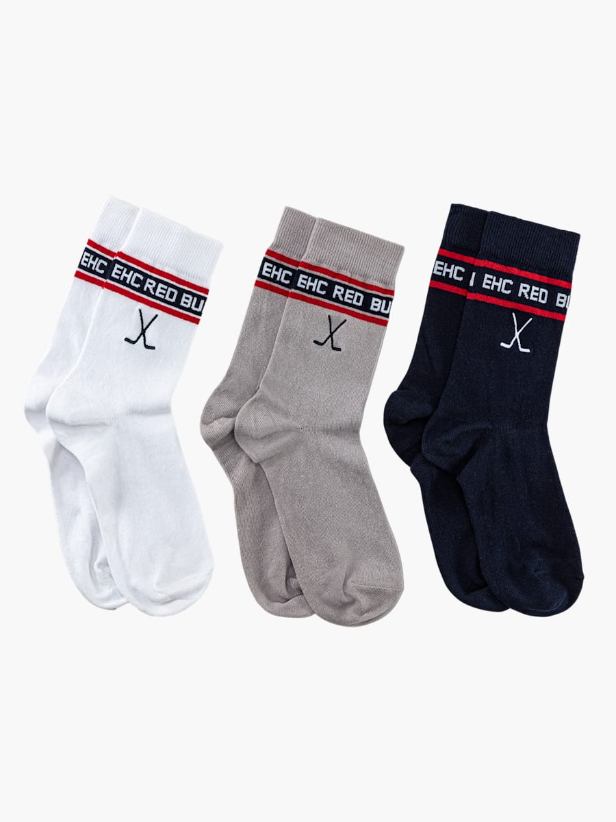 RBM Ice Hockey Socks Set of 3 (ECM24049): EHC Red Bull München