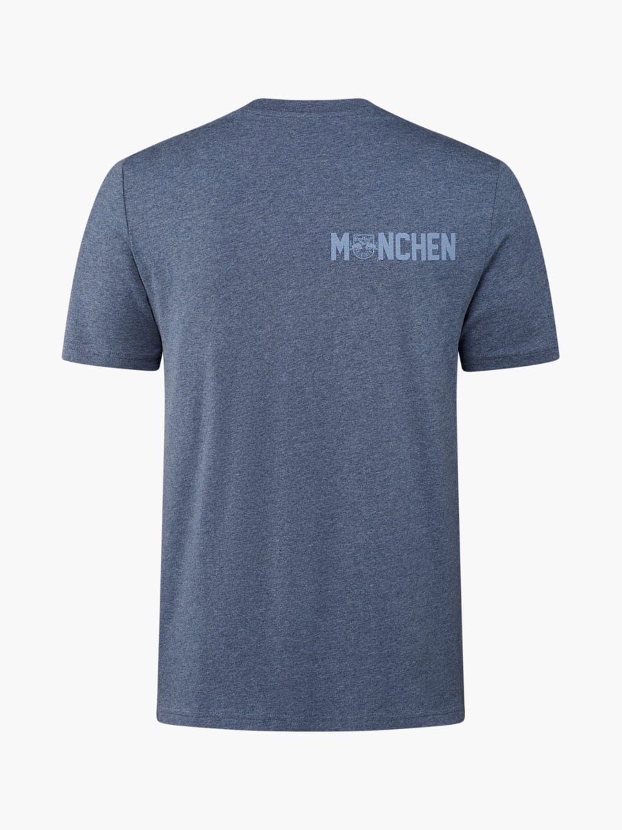 RBM Signature II T-Shirt Blau (M-ECM25039): EHC Red Bull München