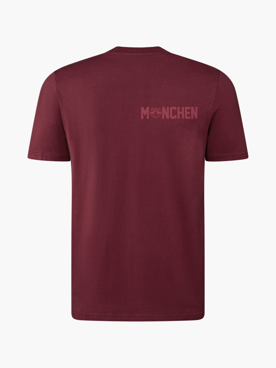 RBM Signature II T-Shirt Bordeaux (M-ECM25040): EHC Red Bull München