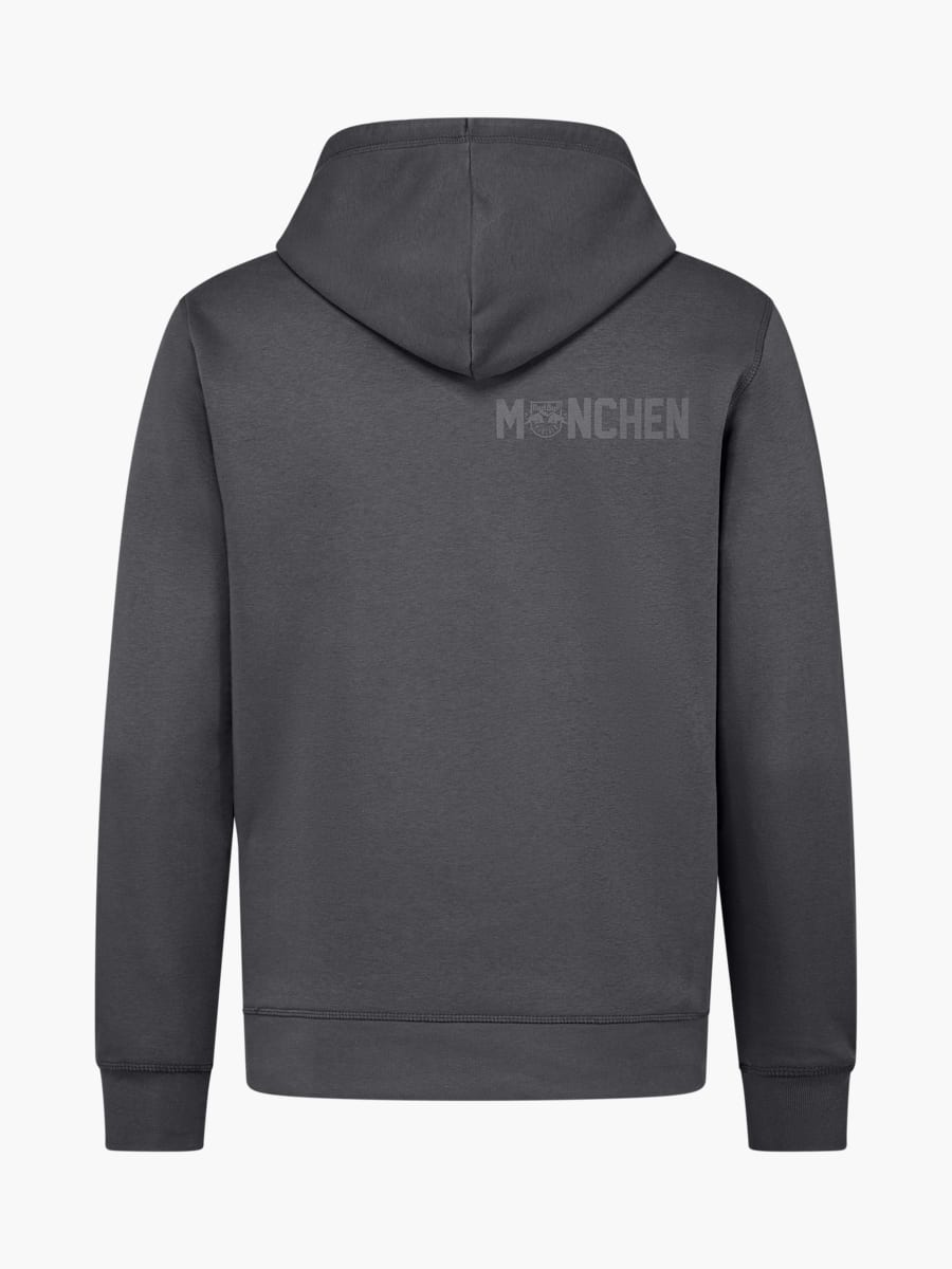 RBM Signature II Hoodie Anthracite (M-ECM25042): EHC Red Bull München