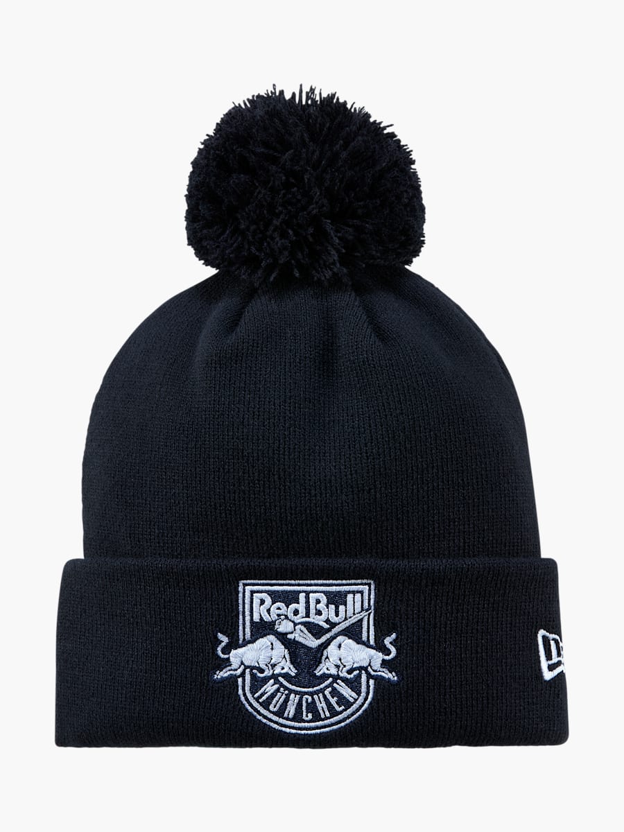 RBM Crest Pom Pom Beanie (M-ECM25054): EHC Red Bull München