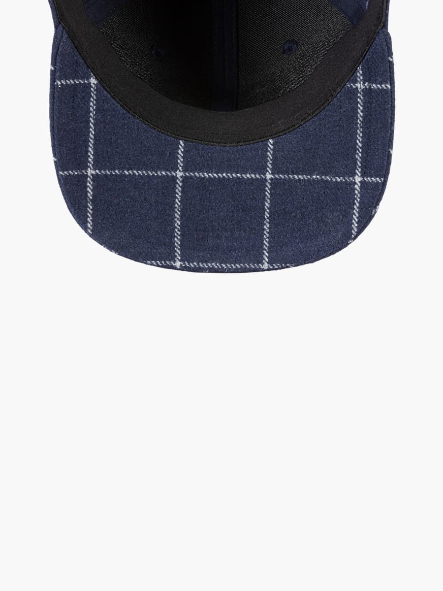 RBM Chequered Flat Cap (M-ECM25065): EHC Red Bull München