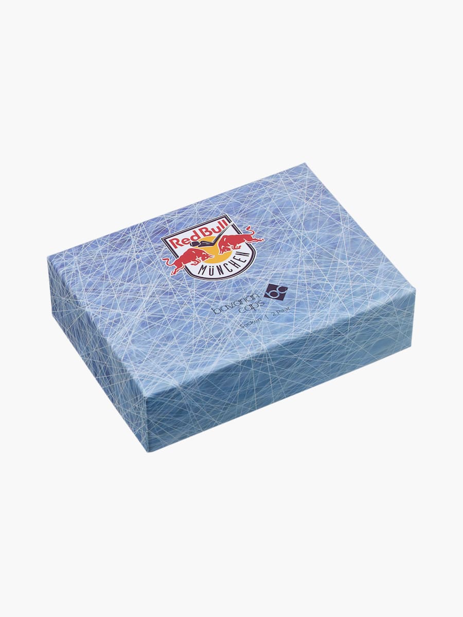 ECM x Bavarian Caps Sockenbox 2er-Pack (M-ECM26006): EHC Red Bull München