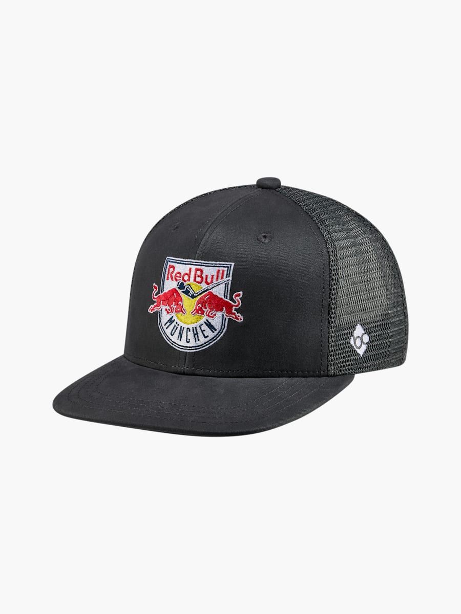 RBM x Bavarian Caps Black Flat Cap (M-ECM26010): EHC Red Bull München