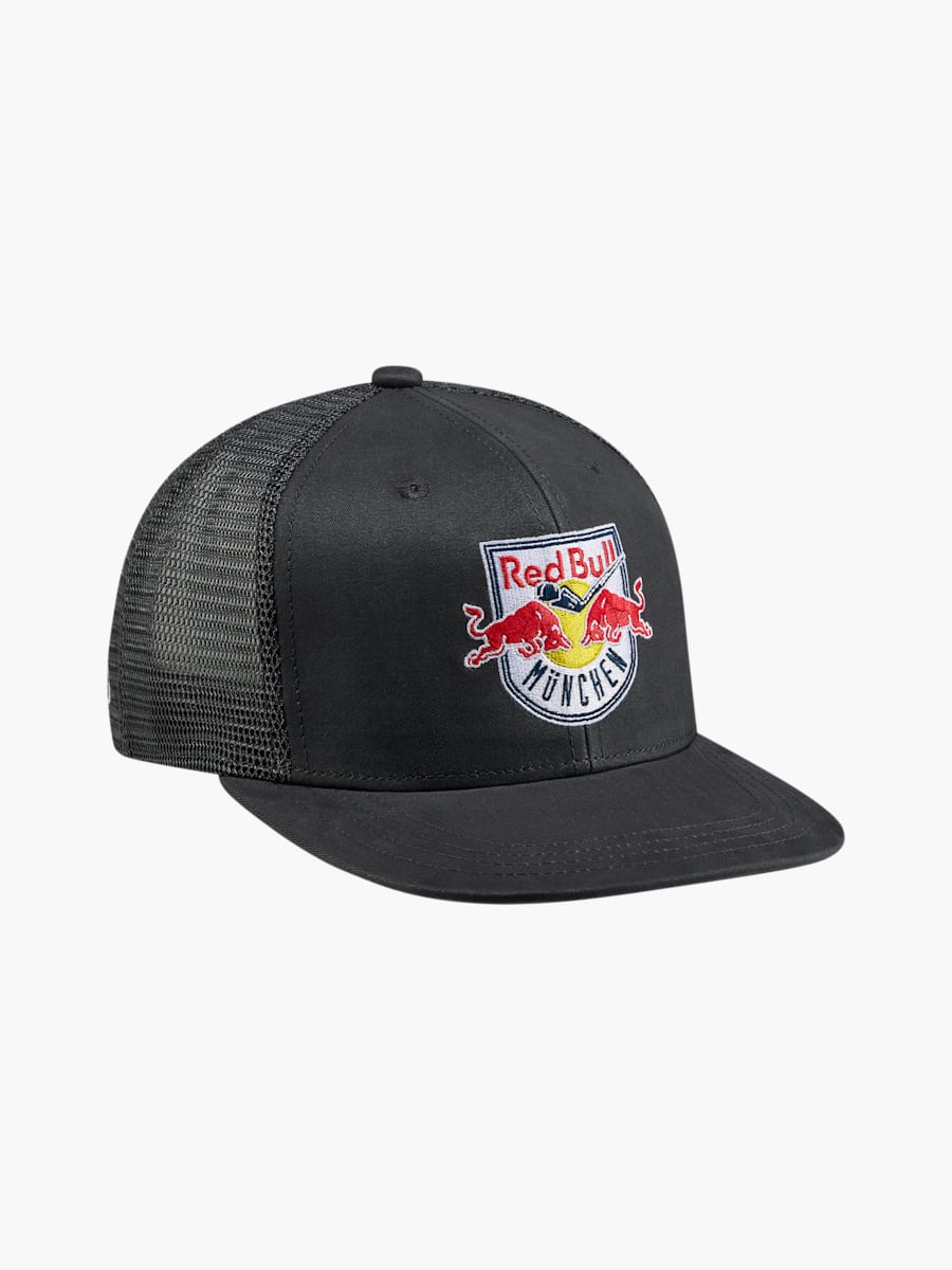 RBM x Bavarian Caps Black Flat Cap (M-ECM26010): EHC Red Bull München
