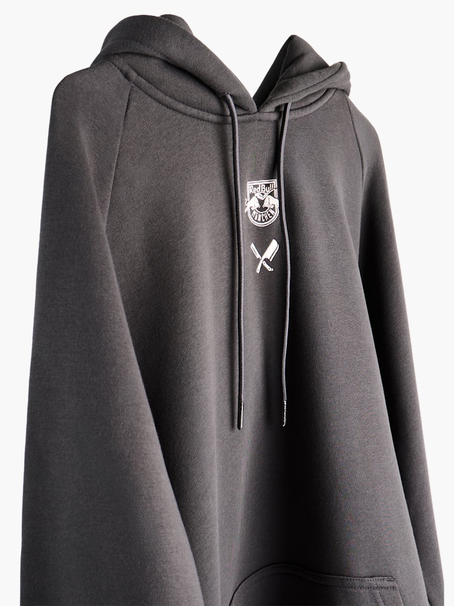 RBM x Distorted People Raglan Hoodie (M-ECM26029): EHC Red Bull München