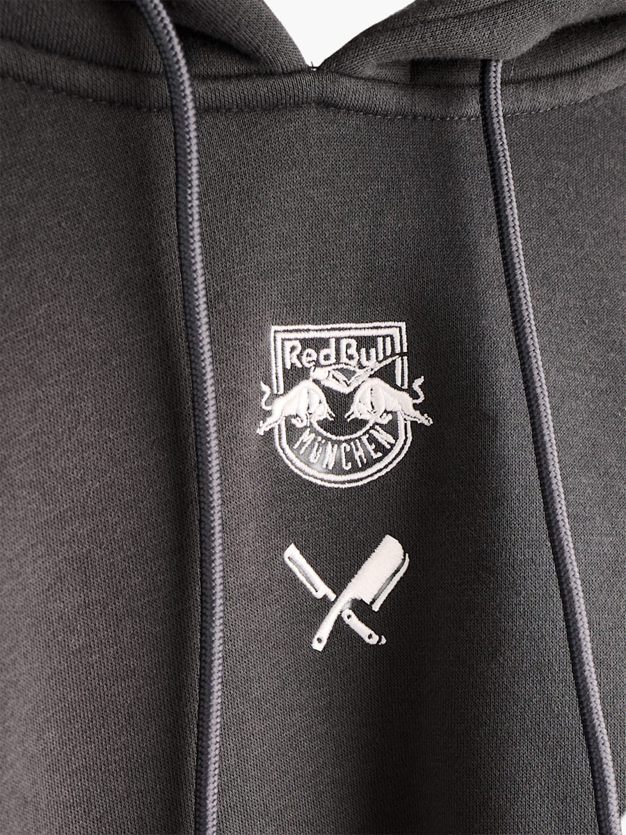 RBM x Distorted People Raglan Hoodie (M-ECM26029): EHC Red Bull München