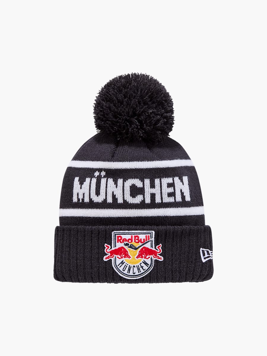 RBM New Era München Pom Pom Beanie (M-ECM263003): EHC Red Bull München