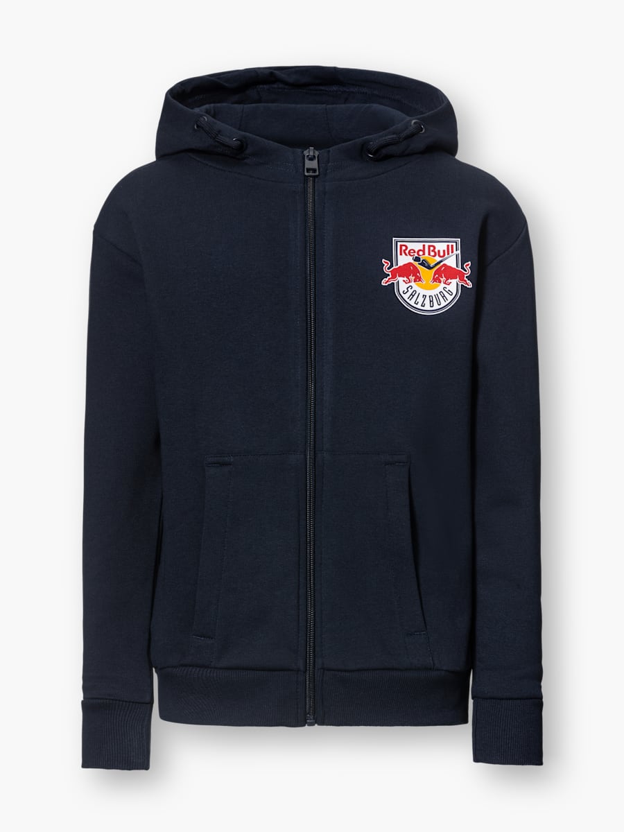 Felpa con cappuccio e cerniera Red Bull Hockey ECS (ECS23074): EC Red Bull Salzburg