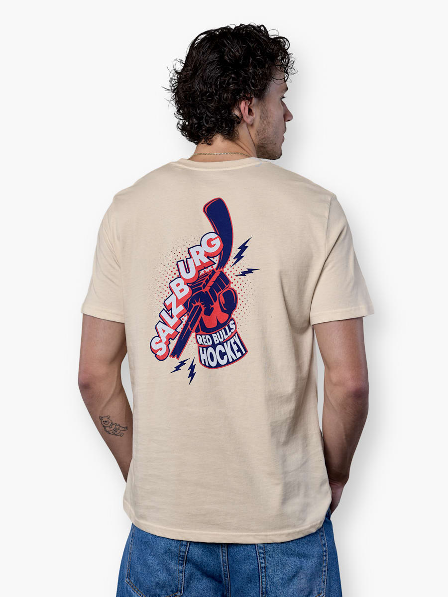 Gear T-Shirt Beige (M-ECS25009): EC Red Bull Salzburg