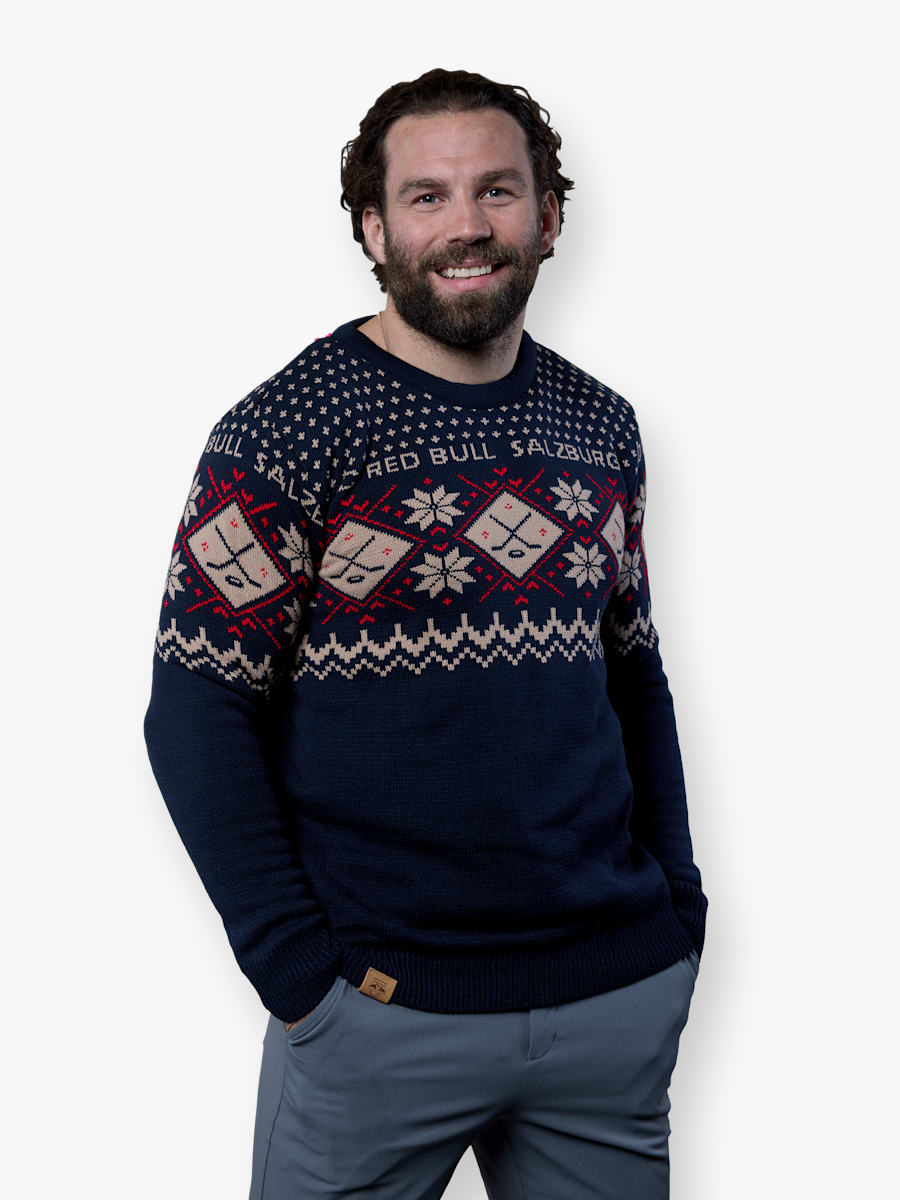 EC Red Bull Salzburg Winter Sweater (M-ECS25014): EC Red Bull Salzburg