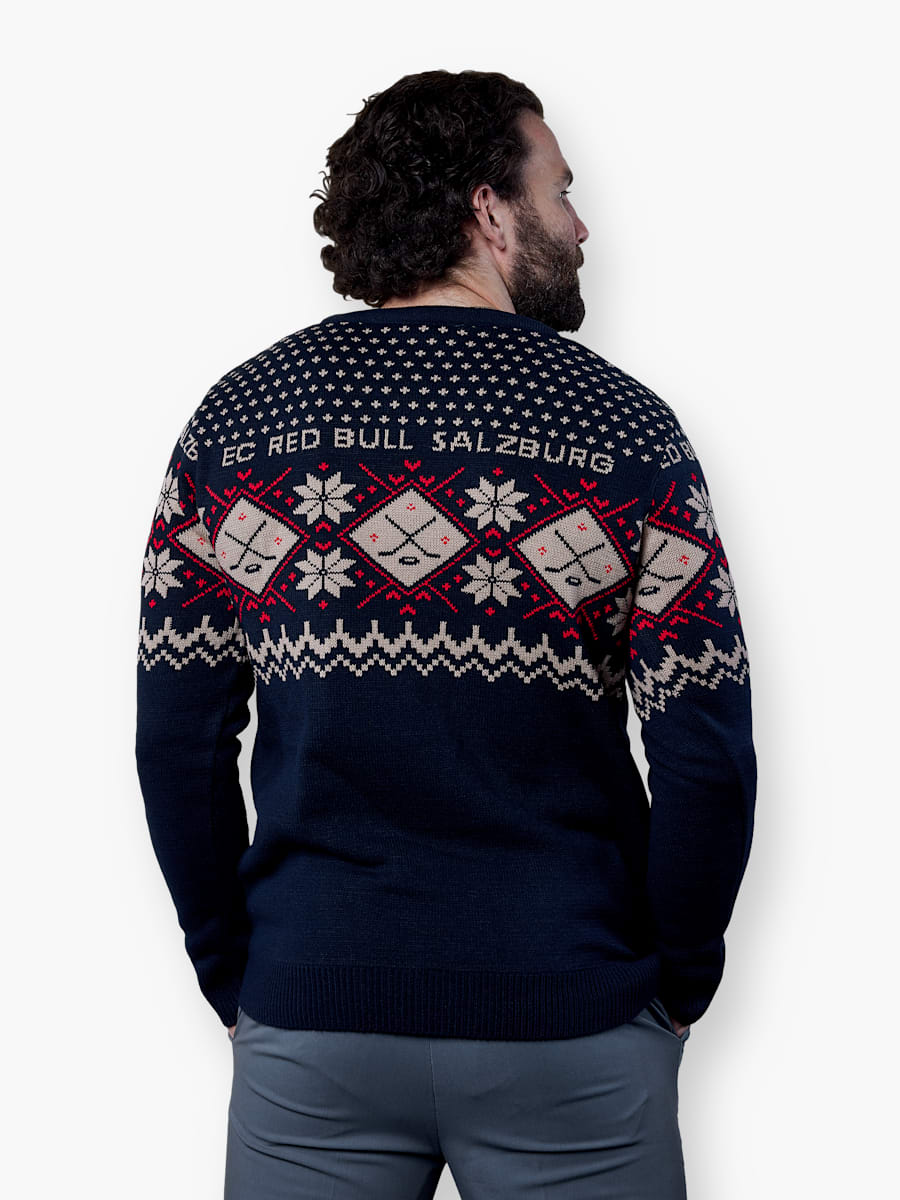 EC Red Bull Salzburg Winter Sweater (M-ECS25014): EC Red Bull Salzburg