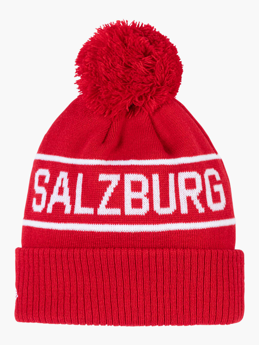 ECS New Era Salzburg Pompom Beanie (M-ECS25026): EC Red Bull Salzburg