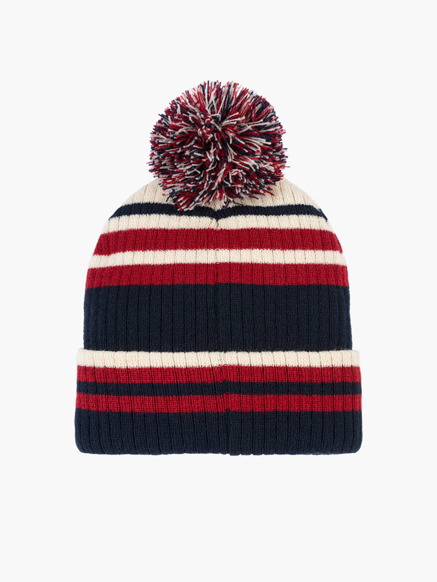 ECS Stripe Beanie Youth (M-ECS25031): EC Red Bull Salzburg