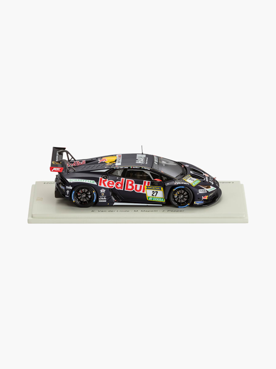 1:43 Lamborghini Huracán GT3 EVO2 RED BULL TEAM ABT 5th 24H Nürburgring 2024 K. Van der Linde - M. Mapelli - J. Pepper (GEN25001):