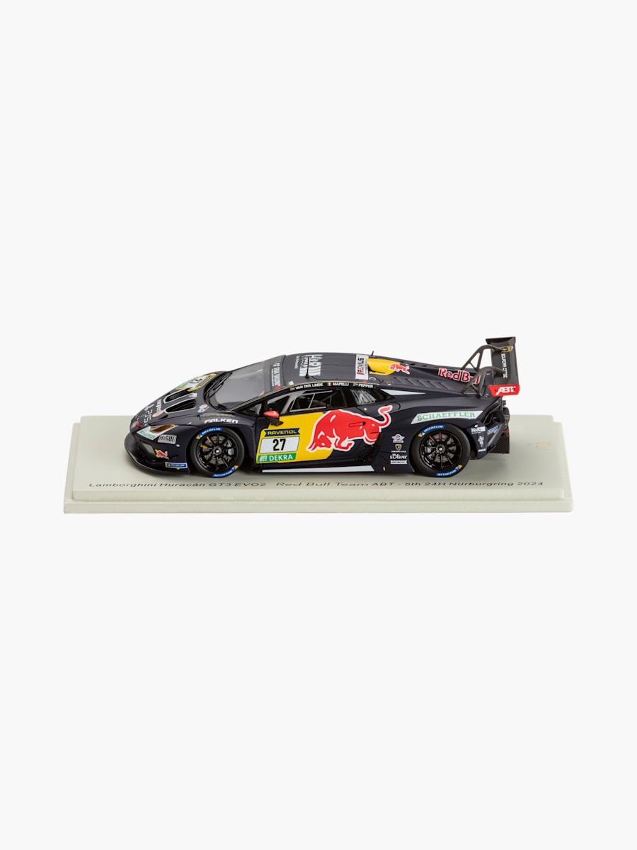 1:43 Lamborghini Huracán GT3 EVO2 RED BULL TEAM ABT 5th 24H Nürburgring 2024 K. Van der Linde - M. Mapelli - J. Pepper (GEN25001):