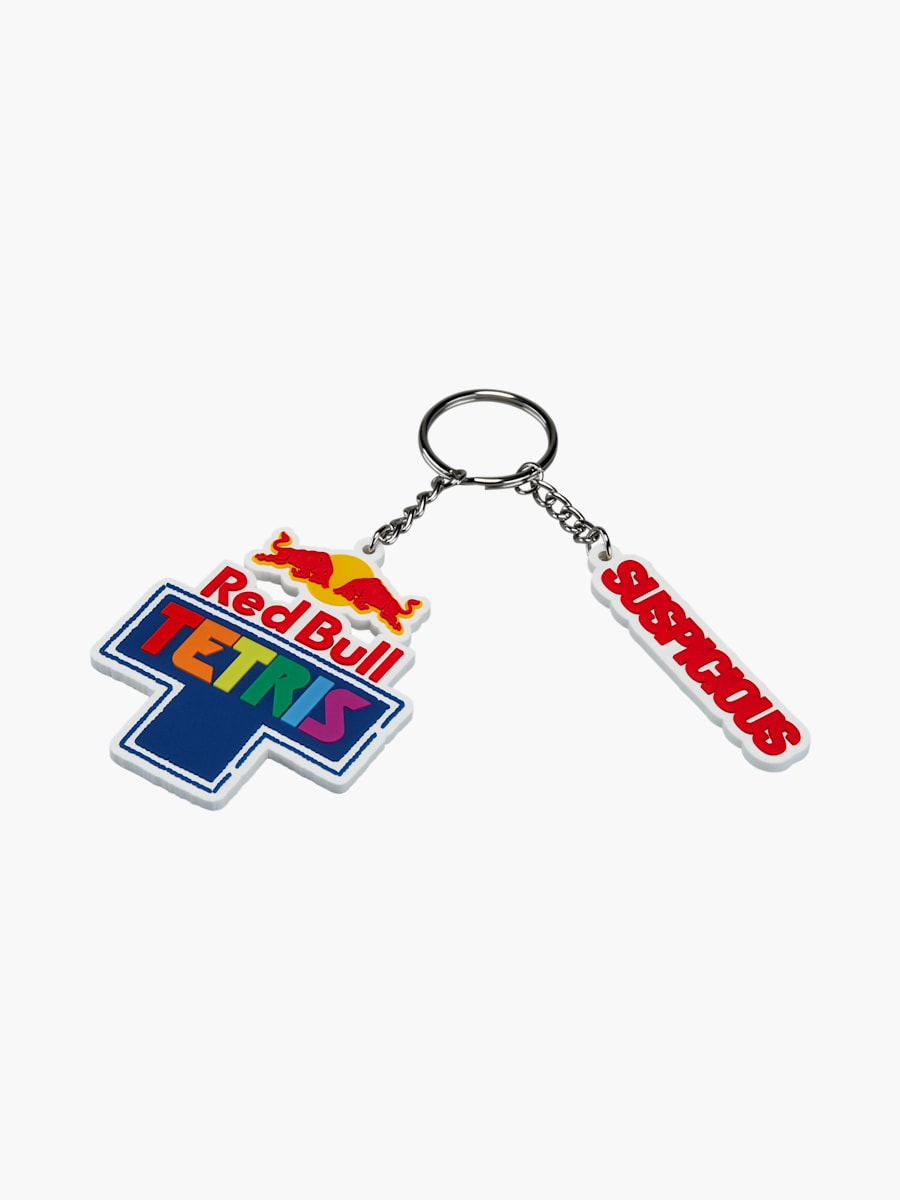 Suspicious Antwerp x Red Bull Tetris® Emblem Keychain (M-GEN25039): Red Bull Tetris®
