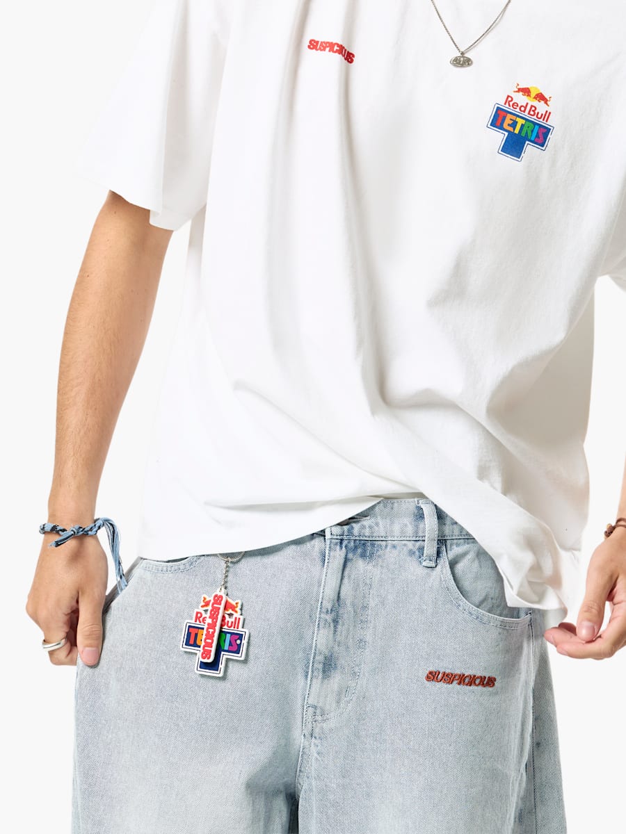 Suspicious Antwerp x Red Bull Tetris® Emblem Keychain (M-GEN25039): Red Bull Tetris®