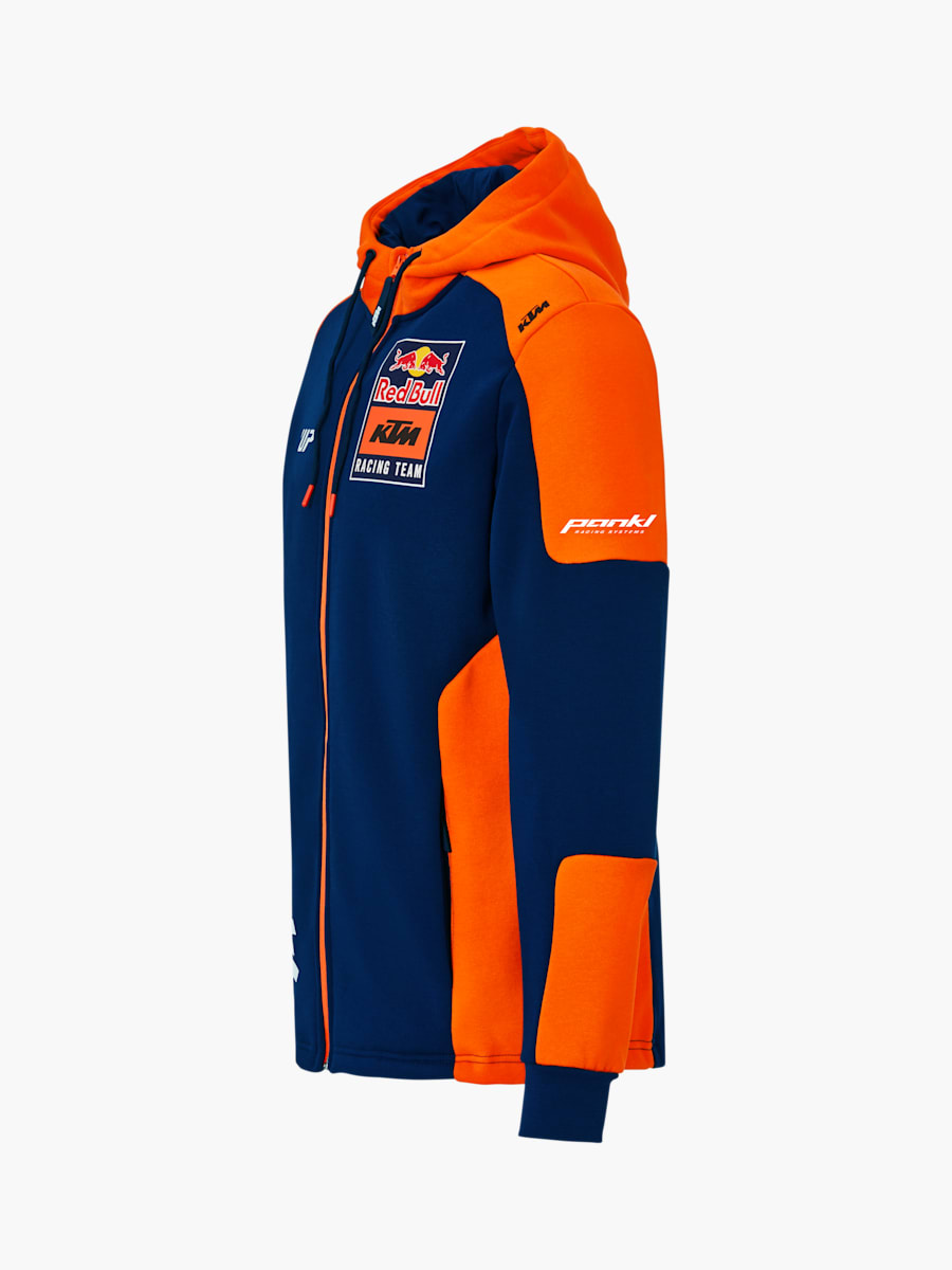 Sweat à capuche zippé réplique Team (KTM24061): Red Bull KTM Racing Team