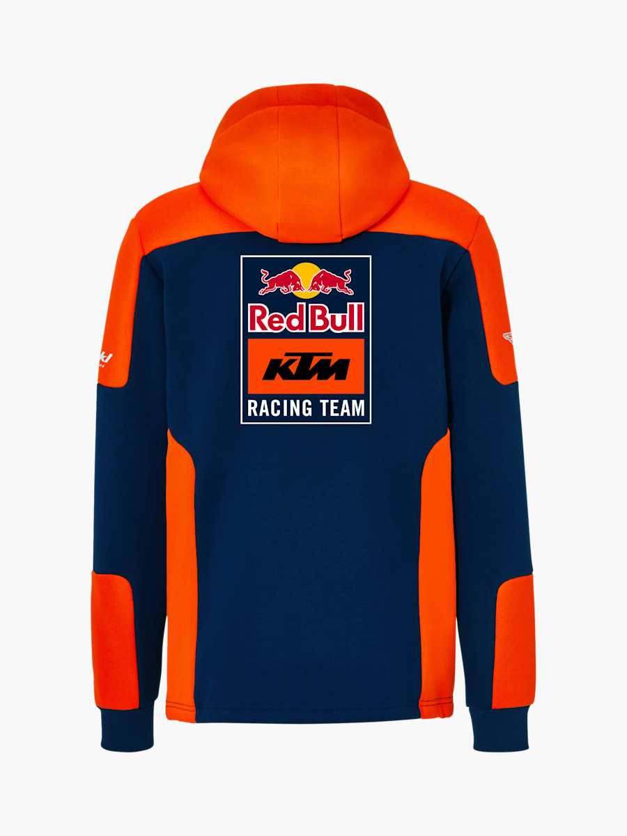 Sweat à capuche zippé réplique Team (KTM24061): Red Bull KTM Racing Team