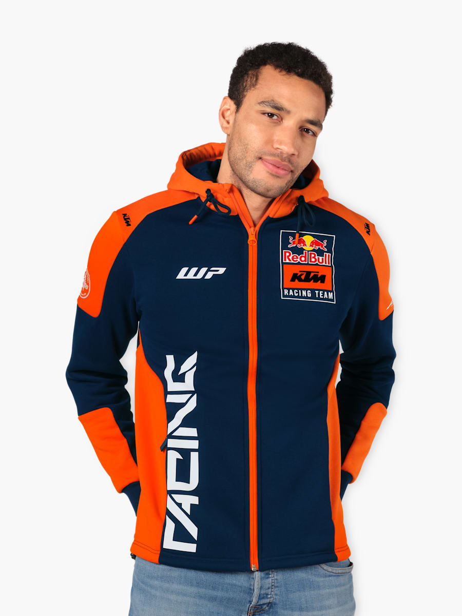 Sweat à capuche zippé réplique Team (KTM24061): Red Bull KTM Racing Team