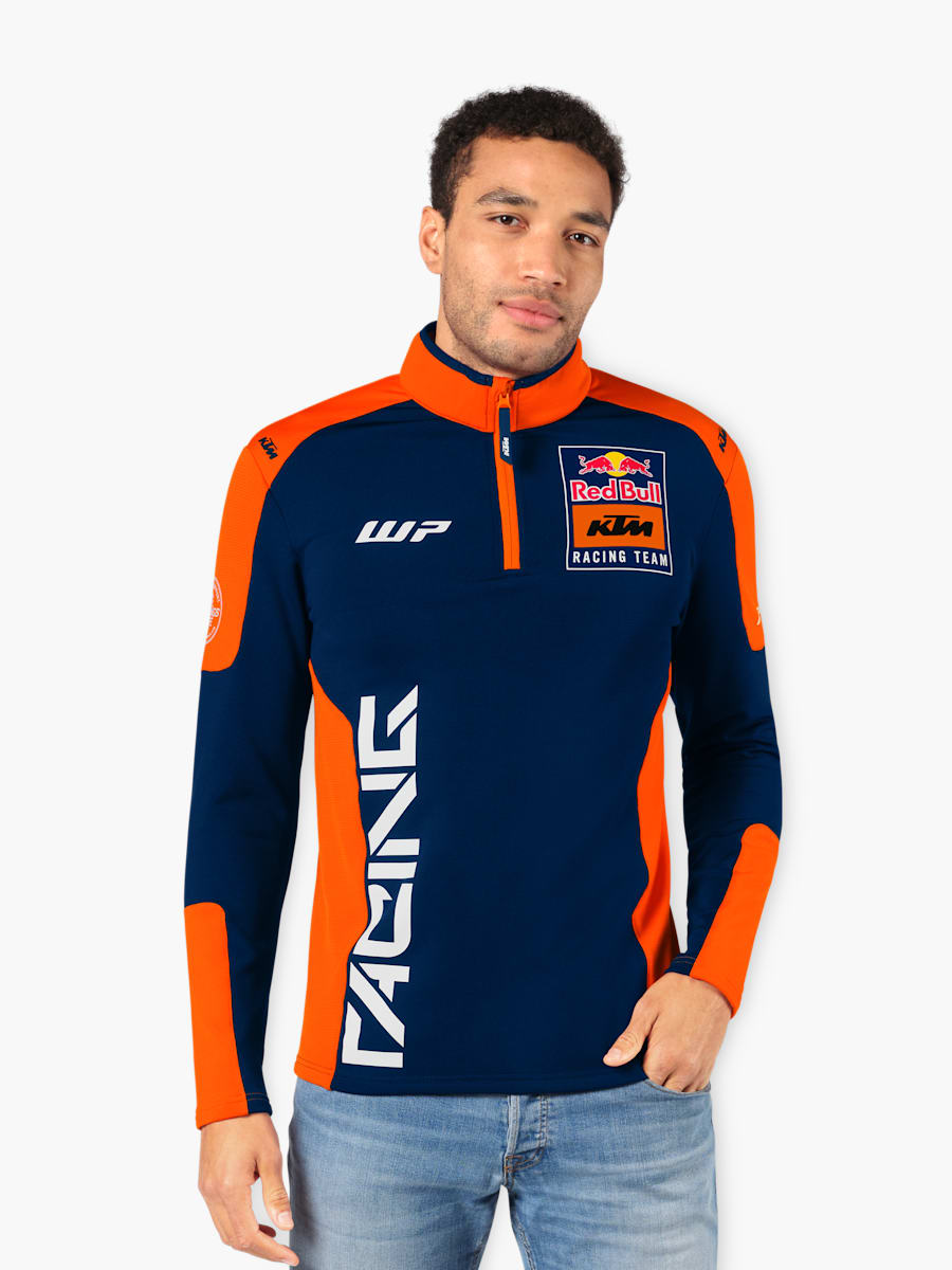 Sweat à demi-zip réplique Team (KTM24062): Red Bull KTM Racing Team