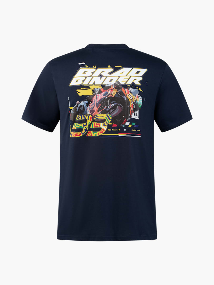 Brad Binder Rider T-Shirt (M-KTM26016): Red Bull KTM Racing Team