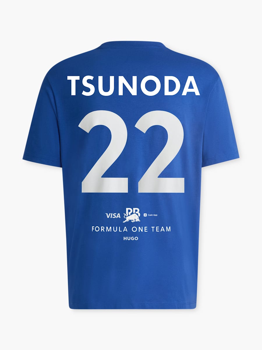 Yuki Tsunoda Driver T-Shirt (RAB24013): Visa Cash App RB Formula One Team