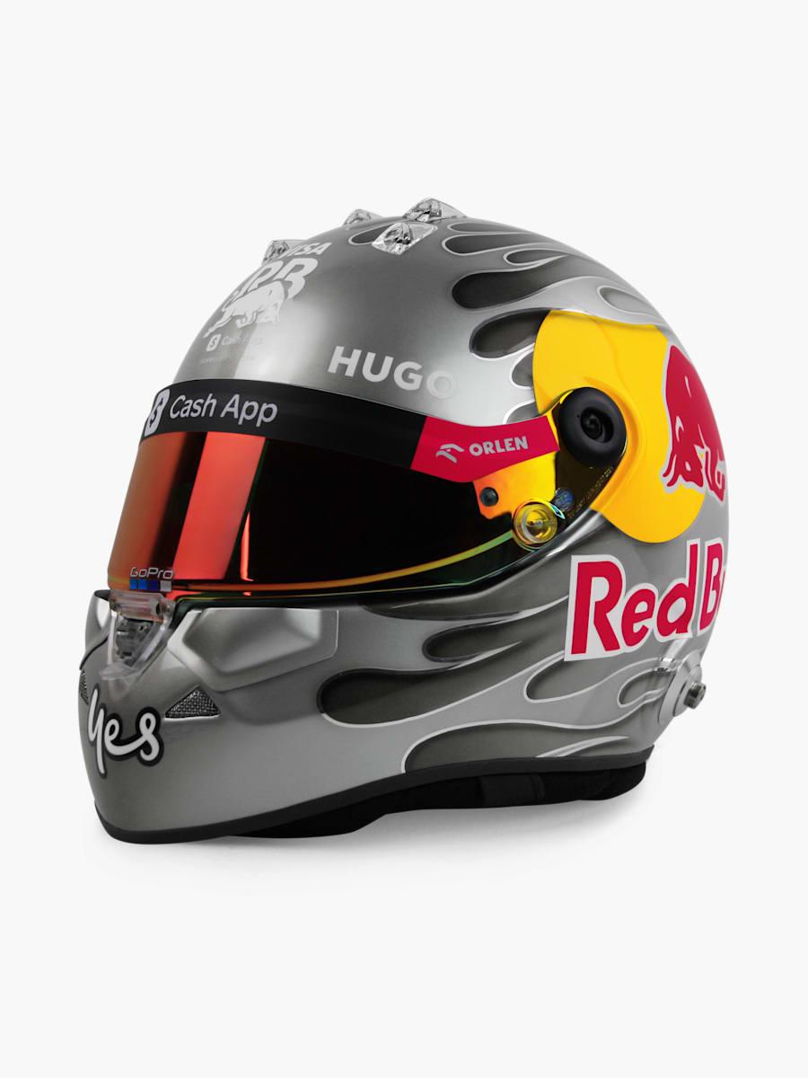 1:2 Daniel Ricciardo 2024 Season Mini Helm (RAB24016): Visa Cash App RB Formula One Team