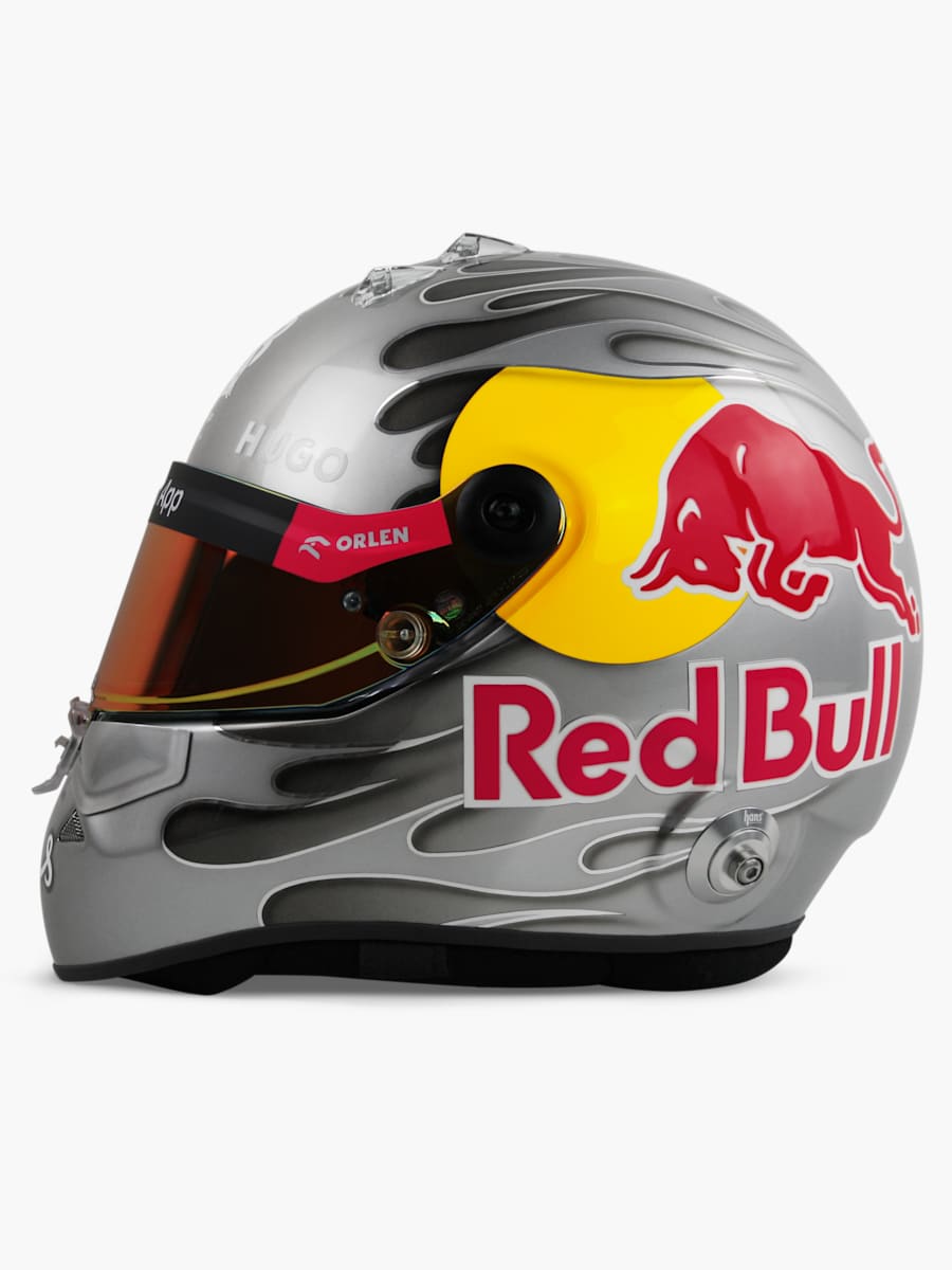 1:2 Daniel Ricciardo 2024 Season Mini Helm (RAB24016): Visa Cash App RB Formula One Team