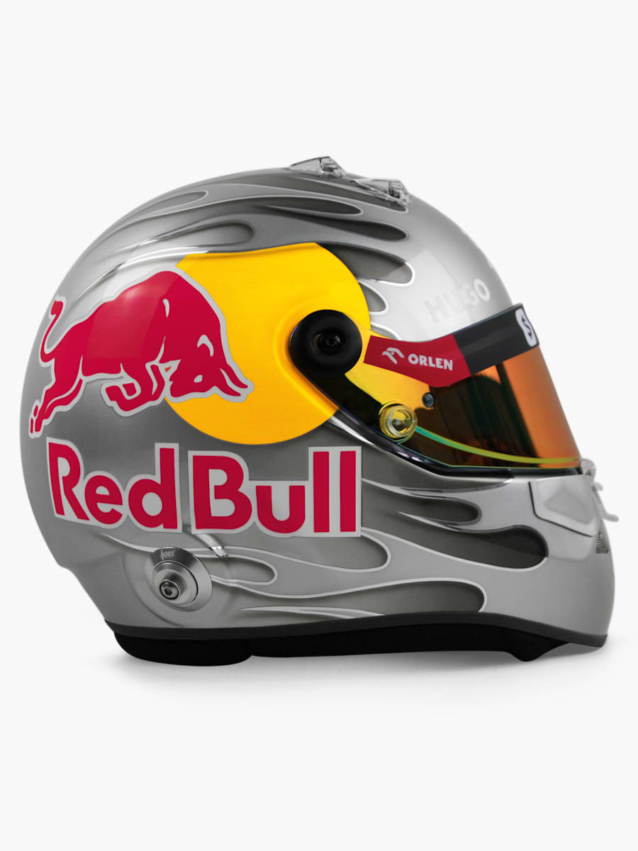 1:2 Daniel Ricciardo 2024 Season Mini Helm (RAB24016): Visa Cash App RB Formula One Team