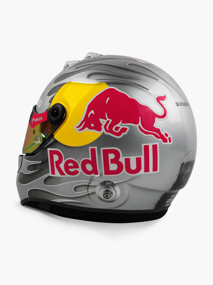 1:2 Daniel Ricciardo 2024 Season Mini Helm (RAB24016): Visa Cash App RB Formula One Team