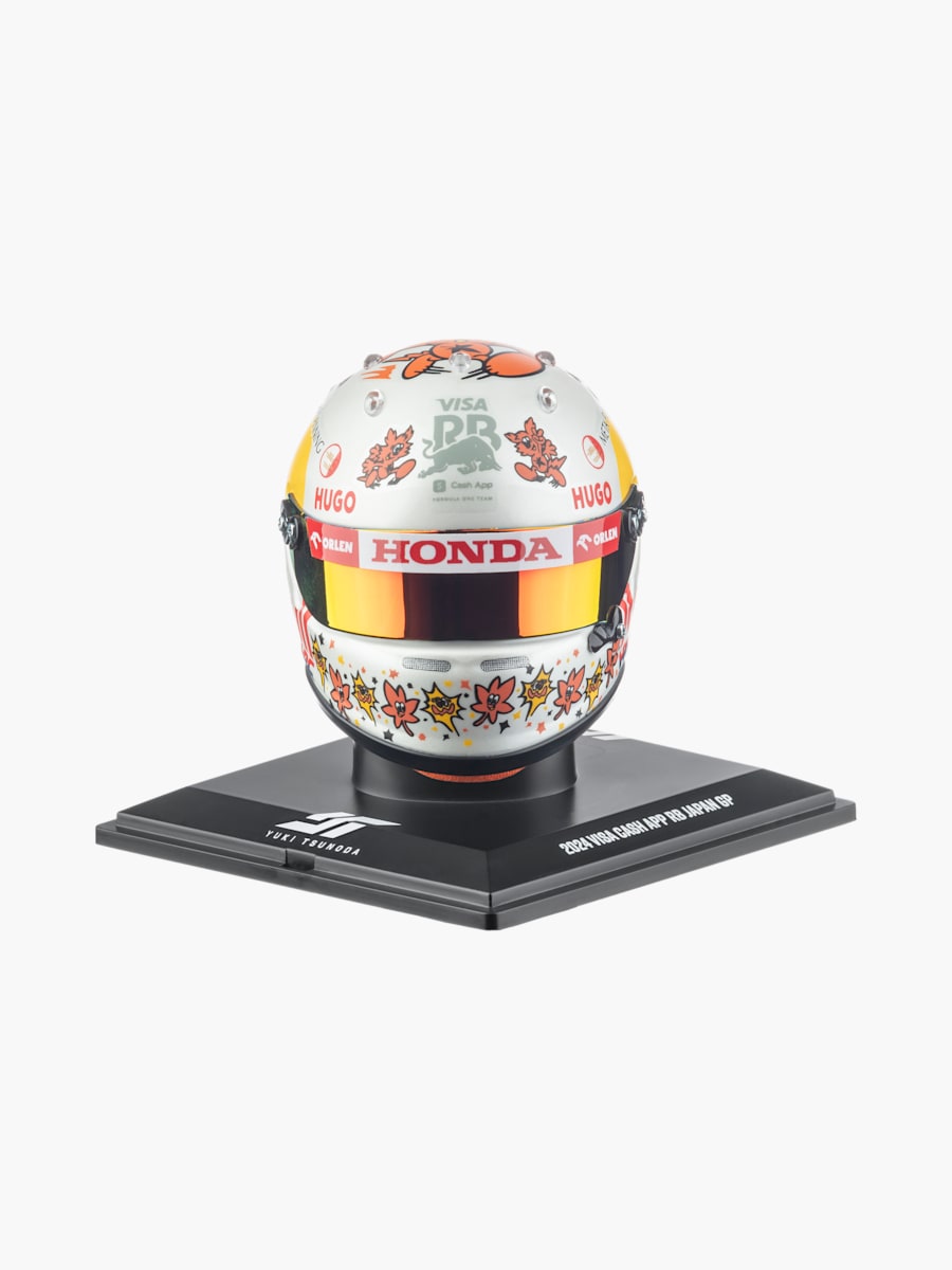 Visa Cash App RB Formula One Team Shop: 1:4 Yuki Tsunoda Japan GP 2024 Mini  Helm | only here at redbullshop.com