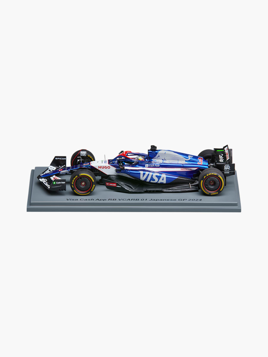 1:43 Visa Cash App RB VCARB 01 Ricciardo Japan GP 2024 (RAB24058): Visa Cash App Racing Bulls