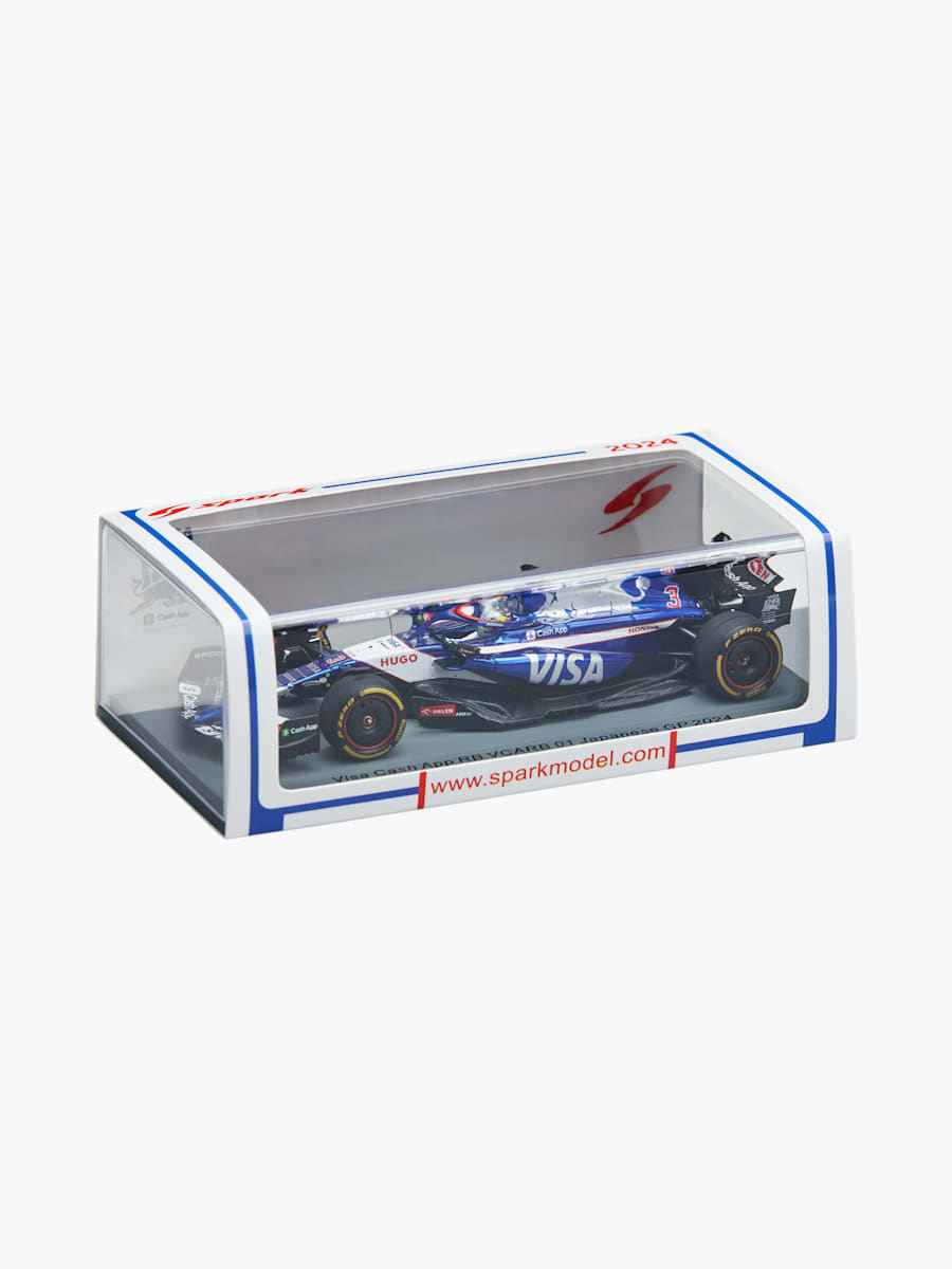 1:43 Visa Cash App RB VCARB 01 Ricciardo Japan GP 2024 (RAB24058): Visa Cash App Racing Bulls