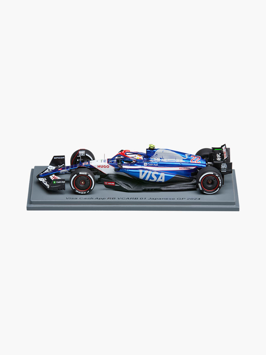 1:43 Visa Cash App RB VCARB 01 Tsunoda Japan GP 2024 (RAB24059): Visa Cash App Racing Bulls