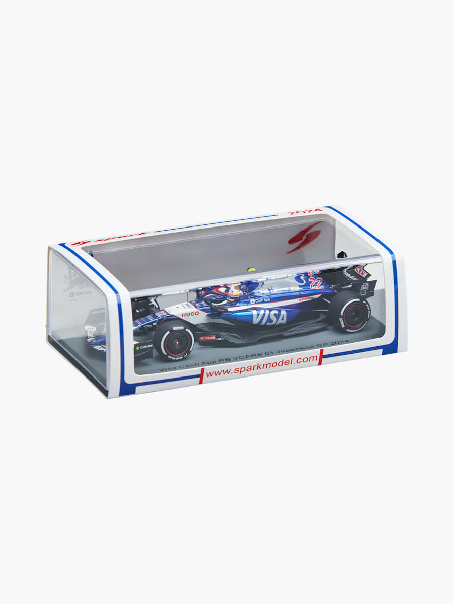 1:43 Visa Cash App RB VCARB 01 Tsunoda Japan GP 2024 (RAB24059): Visa Cash App Racing Bulls