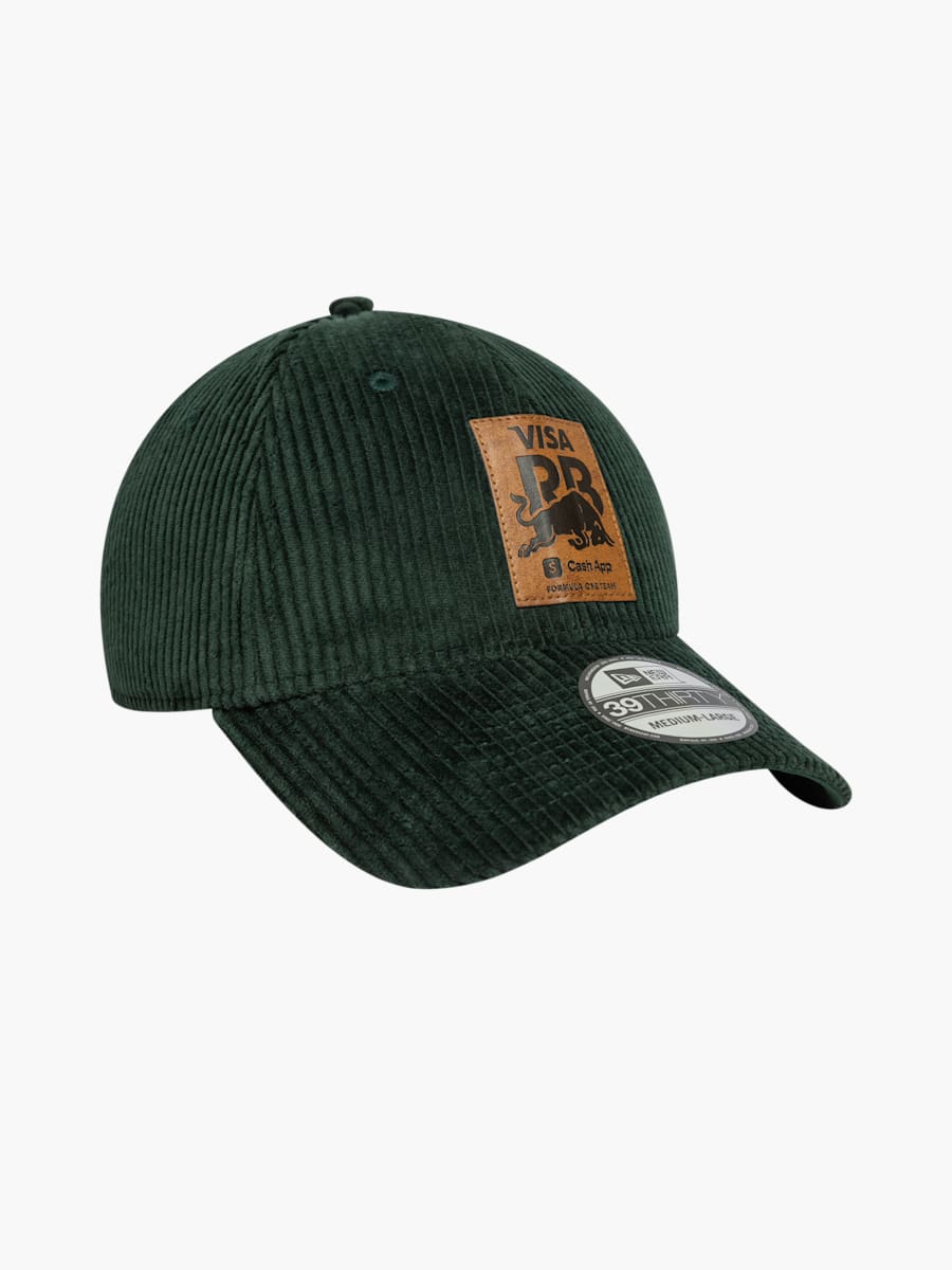 New Era Cord 39Thirty Dark Green Cap (M-RAB25051): Visa Cash App RB Formula One Team