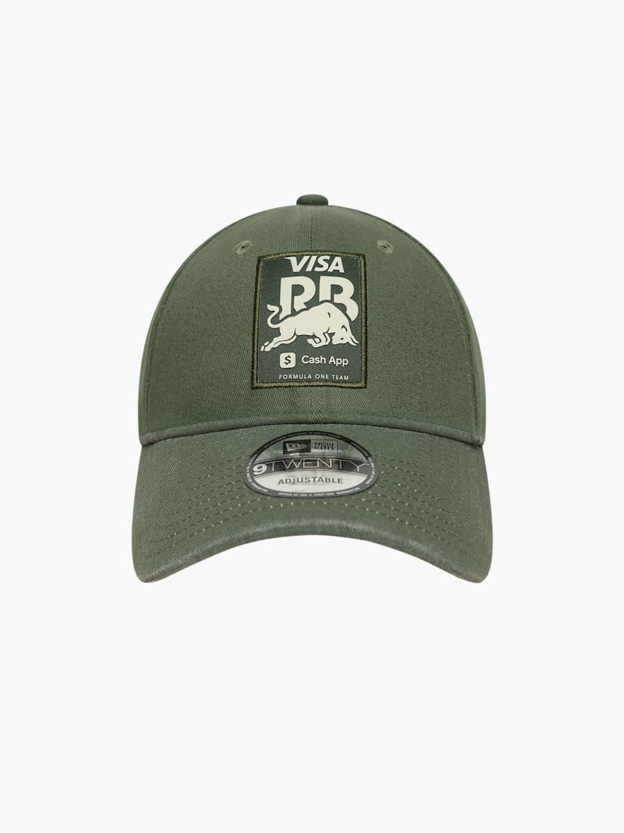 New Era Washed Dark Seaweed 9Twenty Cap (M-RAB25055): Visa Cash App RB Formula One Team