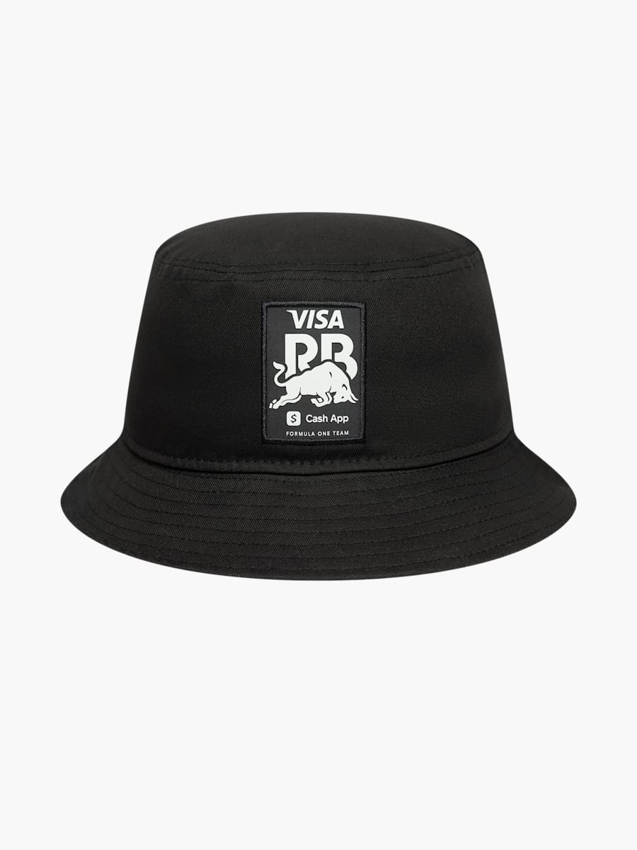 Sombrero de pescador cónico negro de New Era (M-RAB25057): Visa Cash App Racing Bulls