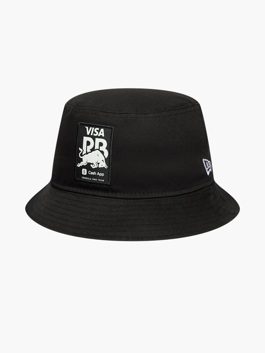 New Era Tapered Black Bucket Hat (M-RAB25057): Visa Cash App RB Formula One Team