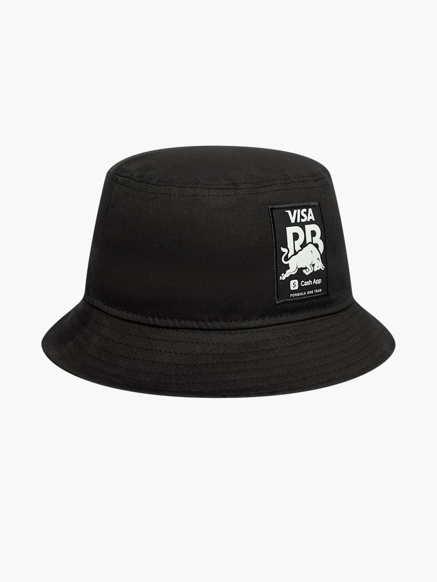 Sombrero de pescador cónico negro de New Era (M-RAB25057): Visa Cash App Racing Bulls