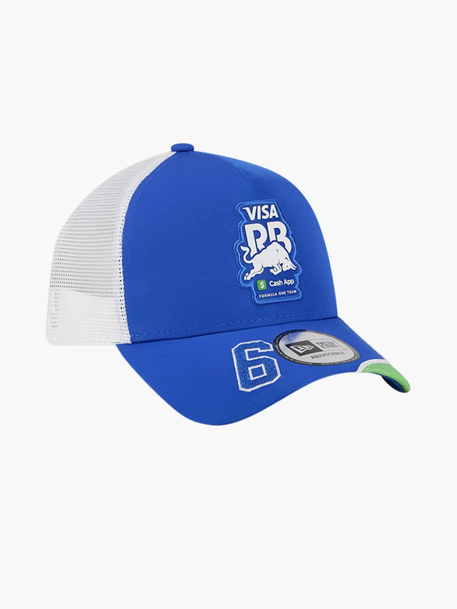 New Era Las Vegas GP Hadjar Trucker Cap (M-RAB25087): Visa Cash App Racing Bulls